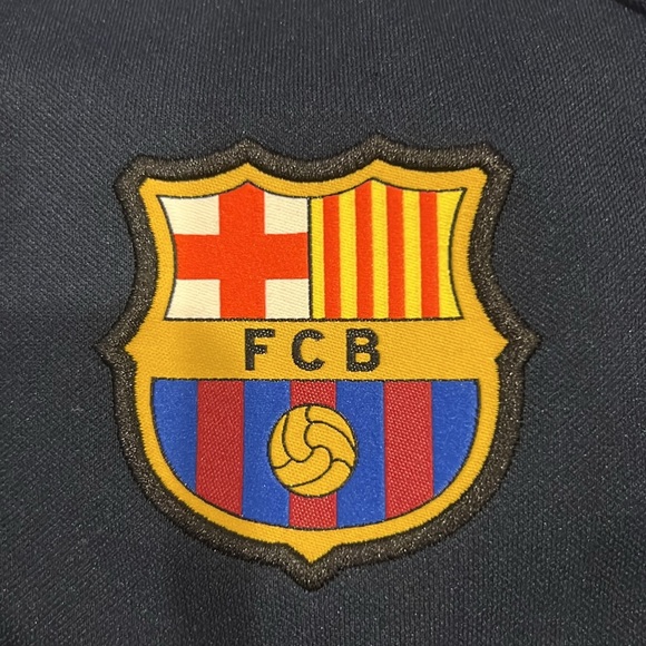 FC Barcelona Nike zip up sweatshirt - Size Medium - Picture 2 of 3